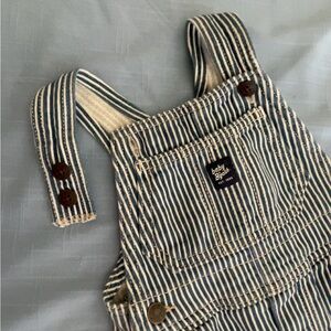 Oshkosh B’gosh Hickory Striped baby Overalls.